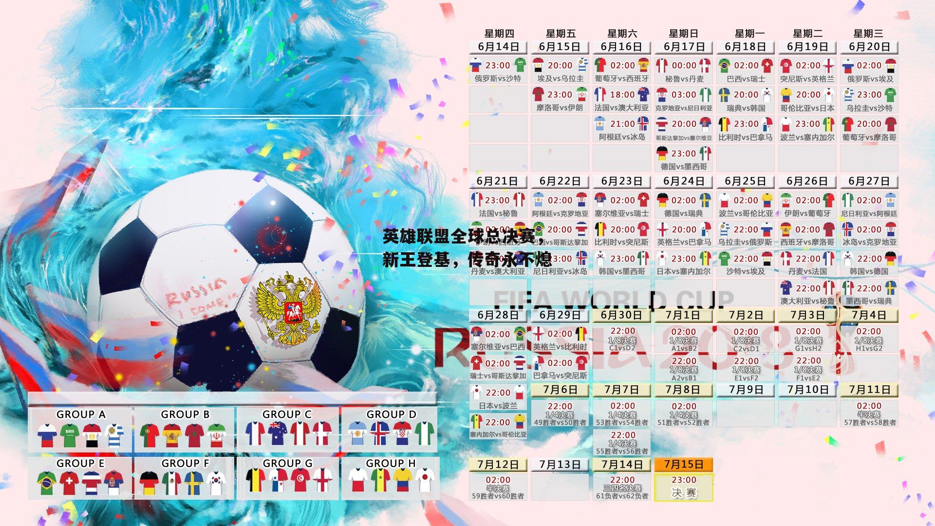 英雄联盟全球总决赛,新王登基,传奇永不熄